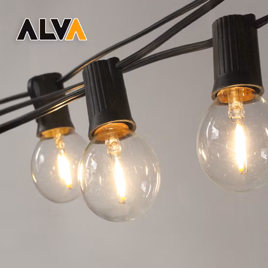 1.8m 3m 5m Decorativo Decorazione natalizia Lampada Faretto Lampadina Ornamento Festa all'aperto Craft Motif Festival LED String Motif Light