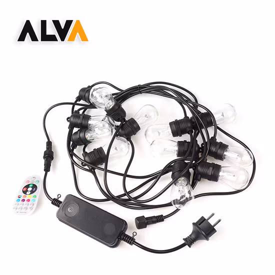 Illuminazione decorativa natalizia Lampada decorativa per la casa Ornamento per esterni Faretto per feste di nozze Decorazione per fata Lampadina a LED